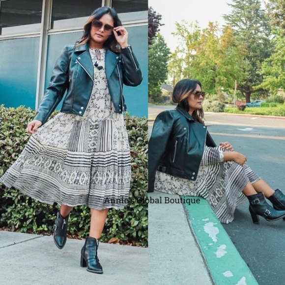 NWT ANTHROPOLOGIE Talulah Tiered Midi Dress. Size M - Picture 8 of 15